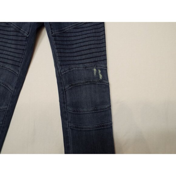 James Jeans MOTO Motorcycle Legging Skinny Distressed Size 27 - Picture 6 of 15